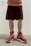 BORIS BIDJAN SABERI Plant-dyed drawstring shorts P21 F1506F-W